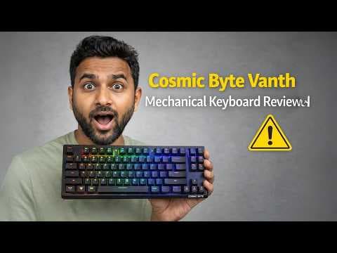 Cosmic Byte Vanth: RGB Blue Switch Magic on a Budget
