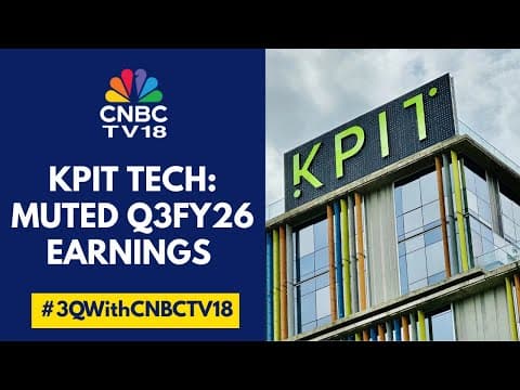 KPIT Tech Slides 4% After Muted Q3 Earnings; Concerns Grows Over Margin Pressure