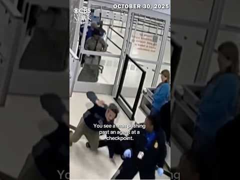 Airport Security Breach Raises Red Flags: Man Rushes Hartsfield-Jackson Atlanta International Airport #Shorts