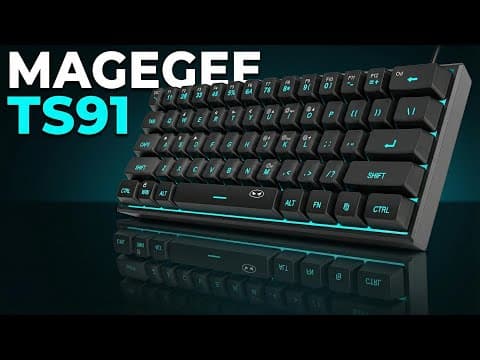 Temu Magegee TS91 Keyboard: The Ultimate Gaming Companion or Just Another Keyboard?