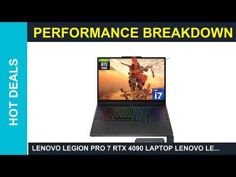 Lenovo Legion Pro 7 Shatters Expectations with Its Monster RTX 4090 Laptop