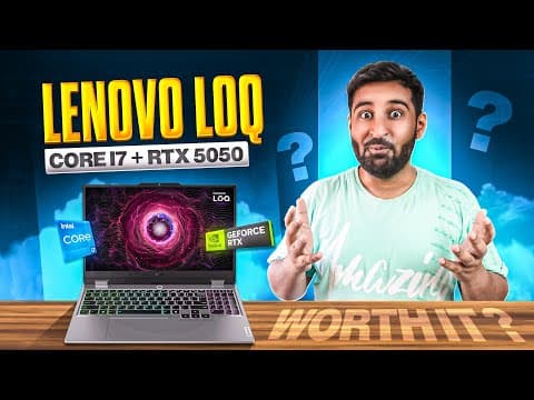 Lenovo LOQ (RTX 5050) Review: The REAL Budget Gaming Beast 💥